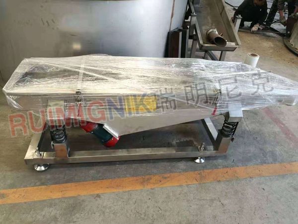 直線篩到達客戶現(xiàn)場