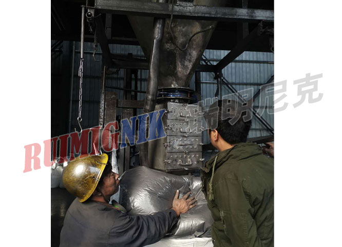 除鐵器安裝現場